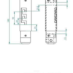Euromet Arakno dystansownik Extension column XS, length 180-230 mm, white - 2