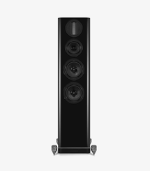 Wharfedale AURA 3  Black – czarny lakier wysoki połysk, podłogowe kolumny Hi-Fi inspirowane flagową serią ELYSIAN