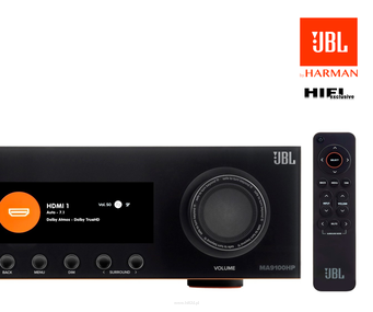 JBL MA9100HP 9.2-kanałowy odbiornik AV Czarny