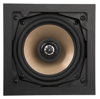 ArtSound HPSQ525 BIAŁY – kwadratowy – wymiary: 170 x 170 mm / głośnik dwudrożny / 5,25” aluminium woofer + 1” tweeter / moc: 120 W RMS / pasmo: 50 – 22 kHz