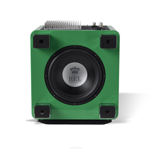 REL T9X GREEN subwoofer aktywny 10” 300W do stereo i kina domowego - 5
