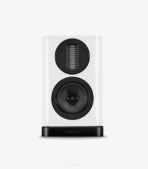 Wharfedale AURA 1 White – biały lakier wysoki połysk,,  podstawkowe kolumny Hi-Fi inspirowane serią ELYSIAN