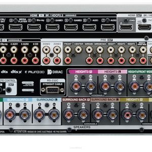 Denon AVC - A10H Wzmacniacz AV z serii A (Biały) - 4