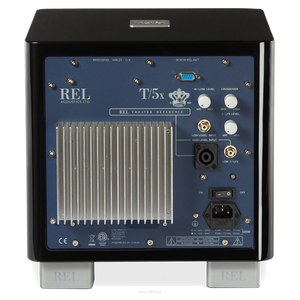 REL T5X  Piano White – kompaktowy subwoofer 200 mm, 125 W RMS, głęboki i precyzyjny bas - 4