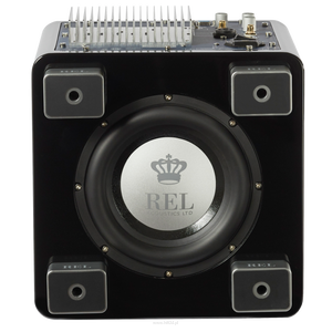 REL T5X  Piano White – kompaktowy subwoofer 200 mm, 125 W RMS, głęboki i precyzyjny bas - 3