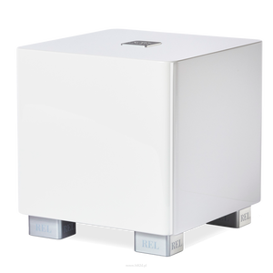REL T5X  Piano White – kompaktowy subwoofer 200 mm, 125 W RMS, głęboki i precyzyjny bas - 2