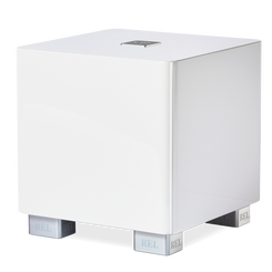 REL T5X  Piano White – kompaktowy subwoofer 200 mm, 125 W RMS, głęboki i precyzyjny bas