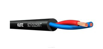 Klotz SCY2025WT kabel głośnikowy - wodoodporny 2 x 2,5 mm² - PVC - 1m