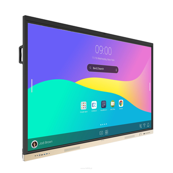 Benq RE9804FV Monitor interaktywny 98" dla biznesu Wbudowana kamera 4K z osłoną prywatyzującą - Wbudowane 8 mikrofonów i głośniki 2 x 20W