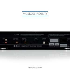 Musical Fidelity M3scd to odtwarzacz CD i samodzielny DAC o wysublimowanej wydajności. - 2