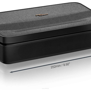 OPTOMA PhotonGo – kompaktowy, ultrakrótkoogniskowy projektor z potrójnym laserem, z wbudowaną baterią do 1,5h pracy, Google TV i automatyczną korekcją obrazu idealny do szybkiego tworzenia dużego obrazu w małych przestrzeniach i w podróży - 4