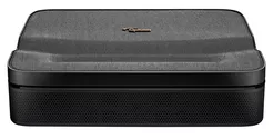 OPTOMA PhotonGo – kompaktowy, ultrakrótkoogniskowy projektor z potrójnym laserem, z wbudowaną baterią do 1,5h pracy, Google TV i automatyczną korekcją obrazu idealny do szybkiego tworzenia dużego obrazu w małych przestrzeniach i w podróży