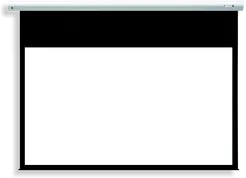 Suprema Andromeda Elegant IM Format 16:10 Matt White HD Elektrycznie rozwijany ekran projekcyjny z linii profesjonalnej PREMIUM, ze zintegrowanym sterowaniem IR + złącze RS + Dry Contact