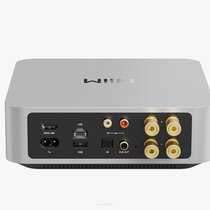 WiiM AMP SILVER.    60 W na kanał przy 8 omach i aż 120 W na kanał przy 4 omach. Bezproblemowe odtwarzanie dźwięku w trybie Multiroom. - 2