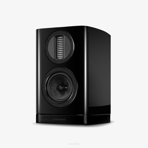 Wharfedale AURA 1 Black – czarny lakier wysoki połysk,  podstawkowe kolumny Hi-Fi inspirowane serią ELYSIAN - 2