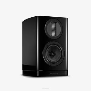 Wharfedale AURA 1 Black – czarny lakier wysoki połysk,  podstawkowe kolumny Hi-Fi inspirowane serią ELYSIAN - 4
