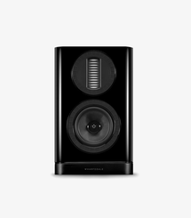 Wharfedale AURA 1 Black – czarny lakier wysoki połysk,  podstawkowe kolumny Hi-Fi inspirowane serią ELYSIAN