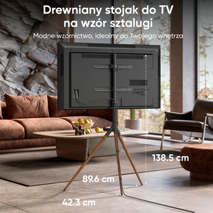 ONKRON Wewnętrzny stojak TV dla 32
