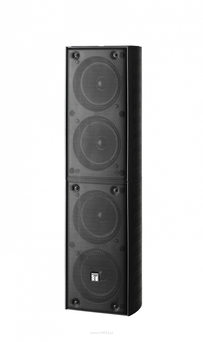TOA TZ-406BWP Q-TEE kolumna głośnikowa 40W Idealne do aplikacji zewnętrznych (wersje o podwyższonej odporności IP65)  zastosowanie Dworce kolejowe Stacje metra Lotniska Terminale pasażerskie; Stadiony 