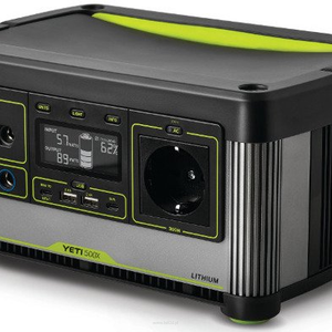Goal Zero Yeti 500 X (230V) Całkowicie bezwonna, maksymalnie cicha oraz bardzo mobilna stacja zasilania o dużej pojemności. - 3