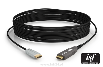 WyreStorm CAB-HAOC-20-P 4-rdzeniowy aktywny optyczny kabel HDMI 24 Gb/s | 4K HDR 4:4:4/60 | Kevlar wzmocniony | Zdejmowana głowica | Plenum i FT6 