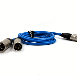 Melodika SKY BLUE SB2X05 KABEL 2XXLR - 2X XLR O DŁUGOŚCI 0,5M - 2