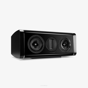 Wharfedale AURA C  Black – czarny lakier wysoki połysk,  kolumna centralna do kina domowego - 4