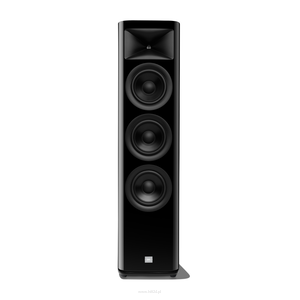 JBL HDI 3800 Czarne lakier piano kolumny podłogowe - 4