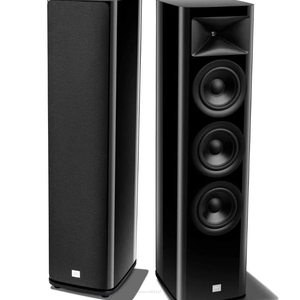 JBL HDI 3800 Czarne lakier piano kolumny podłogowe - 2
