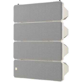 TOA HX-7W system głośnikowy, kolor biały, przeznaczony do nagłośnienia hal sportowych, szkół, basenów 