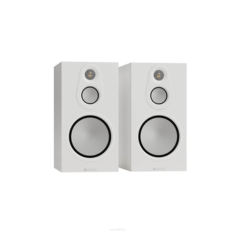 Monitor Audio Silver 100 8G Satin White kolumna podstawkowa 3-drożna