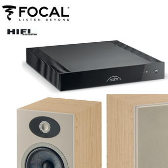 NAIM UNITI CI-102 + FOCAL THEVA N2 Zestaw  streamer-wzmacniacz , kolumny Focal łączący wydajność muzyczną i wszechstronność.