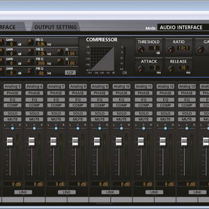 TASCAM 16X08 Interfejs USB  Audio, 16 wejść, 8 wyjść - 7