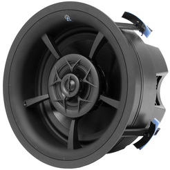 Origin Acoustics D105EX Explorer Director 10″ Series – w pełni obrotowy, 3-drożny głośnik sufitowy z 10-calowym wooferem z kevlaru, opatentowaną technologią tweeterów DSPD oraz systemem montażu beznarzędziowego.