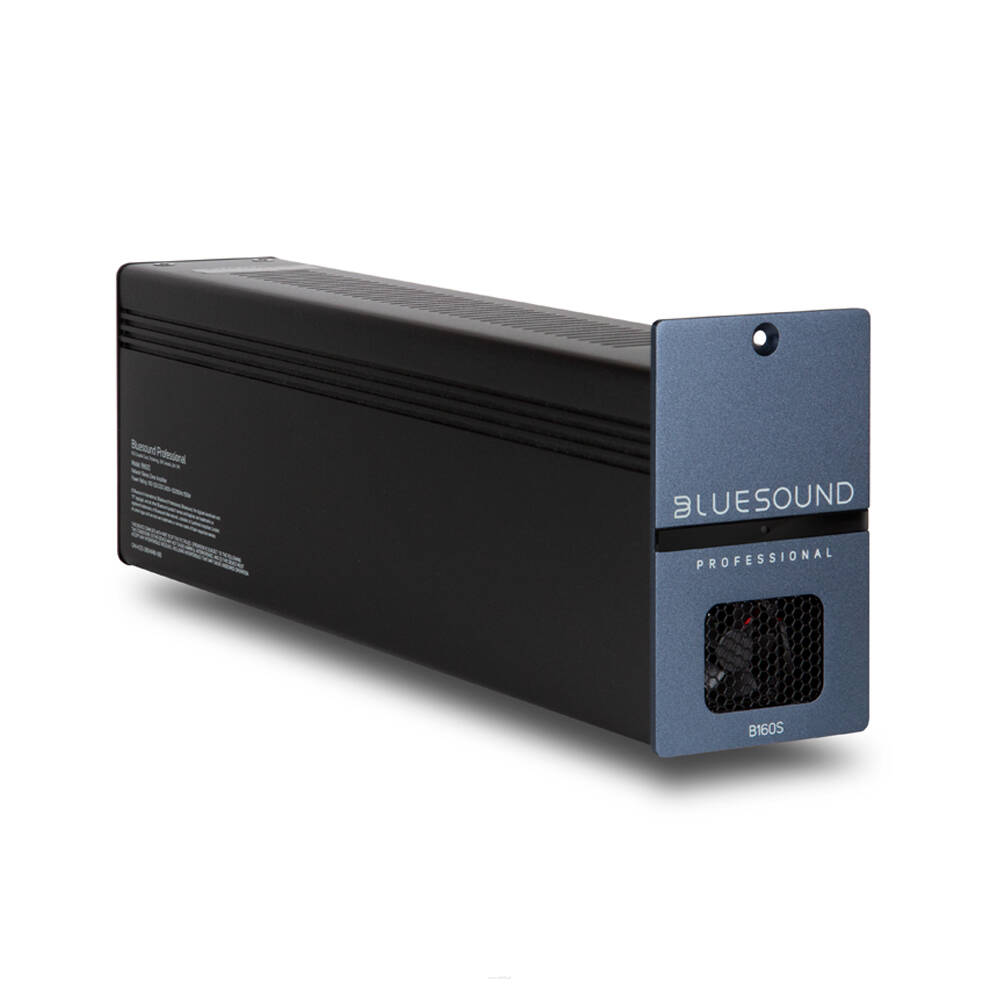 Bluesound B160S Wzmacniacz stereo z sieciowym odtwarzaczem muzycznym • 2 x 60 W (8Ω), 4 x 100 W (4Ω)
