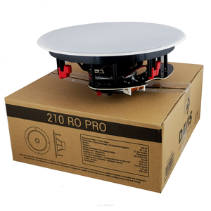 Davis Acoustics 210 RO PRO Maksymalna moc: 150 W Głębokość instalacji: 97 mm - 4