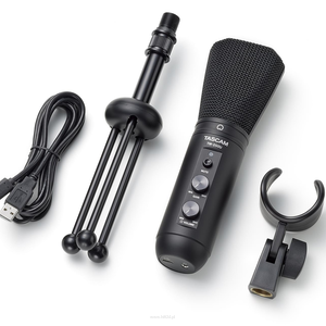TASCAM TM-250U Mikrofon USB z wyjściem słuchawkowym do transmisji live - 3