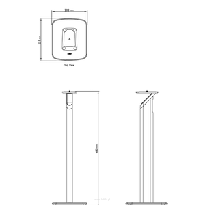 KEF S1 Podstawki podłogowe, para - 2