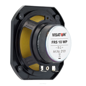 VISATON FRS 10 WP - 8 Ohm (black) Idealny do saun, stref wellness, nagłośnienia zewnętrznego oraz zastosowań morskich. - 3