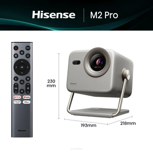 Hisense M2 Pro – projektor laserowy 4K TriChroma RGB do 200 cali - 5