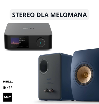 Wiim Amp Ultra Grey + KEF LS50 Meta Royal Blue
