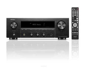 DENON DRA-900H BLACK  Pierwszy stereofoniczny amplituner 8K marki Denon łączy audiofilskie dziedzictwo z funkcjonalnością streamingu muzyki