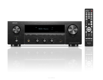 DENON DRA-900H BLACK  2 kanałowy sieciowy amplituner stereo zapewniający wysoką jakość dźwięku i obrazu 8K.