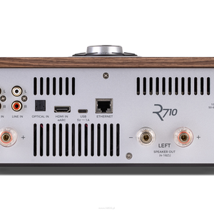 Ruark R710 – Fused Walnut z frontem Fused Walnut konsola Hi-Fi z CD, streamingiem i mocą 2 × 200 W - 3