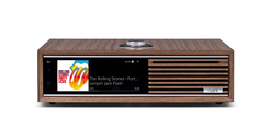 Ruark R710 – Fused Walnut z frontem Fused Walnut konsola Hi-Fi z CD, streamingiem i mocą 2 × 200 W