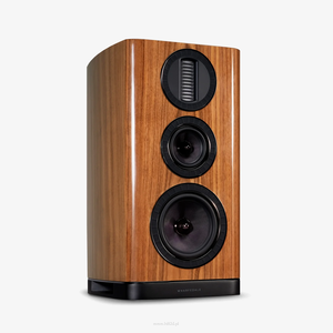 Wharfedale AURA 2 Walnut – naturalny fornir orzechowy,  podstawkowe kolumny Hi-Fi inspirowane serią ELYSIAN - 3