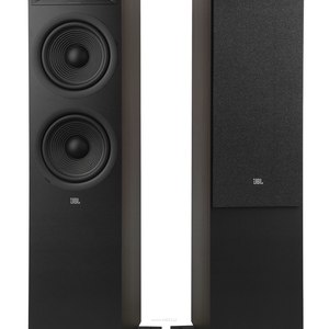 JBL STAGE 280F / 240B / 245C Espresso – komplet 5.0 (fronty + surround + centralny) dla prawdziwego kinowego dźwięku w domu - 2