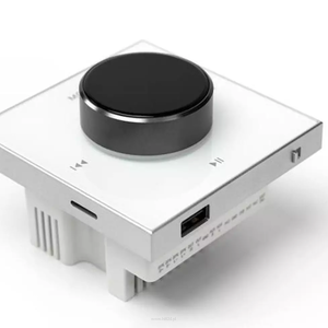 DSPPA DM86E, inteligentny odtwarzacz ścienny z wbudowanym wzmacniaczem 4x 10W, Bluetooth, AUX, USB, TF - 5