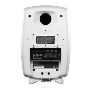 Genelec G Four  SPL 105 dB 90 W Bass (Class AB) + 90 W Treble (Class AB) 41 Hz - 25 kHz Aktywny głośnik, imponujące możliwości z eleganckim designem. - 4