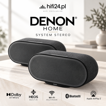 Denon Home 600 × 2 – bezprzewodowy system stereo z Dolby Atmos i HEOS